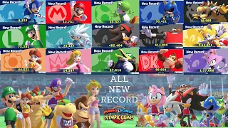 Mario & Sonic Olympic At The Tokyo 2020 All New Record