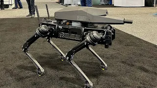 Uh Oh, Robot Dogs Can Now Carry Sniper Rifles on Their Backs