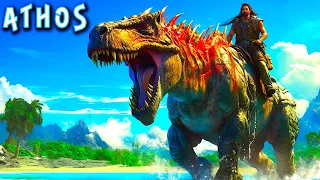 Prehistoric Survival Day One Craft Build Survive | Athos Gameplay | First Look