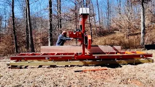 Learning How to Mill on the WoodMizer LT15 Wide.