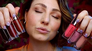 ASMR - 👄MORE👄Wet & sticky lipgloss application (up close mouth sounds)