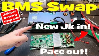 New JK-BMS replaces the Pace BMS in the Jaki battery. How-to Firmware update and settings explained.