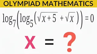 Russian | Math Olympiad Question | You should know this trick | find the value of x