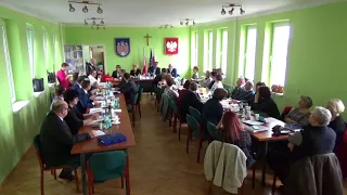 XLI Sesja Rady Miejskiej w Żarkach 13 marca 2018