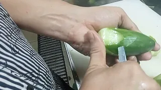 Cut The Cucumber Just So & It Becomes A Work Of Art | chef Waqas studio