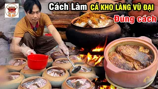 "How to make caramelized fish from Vu Dai village with traditional secrets" | Hanoi Life
