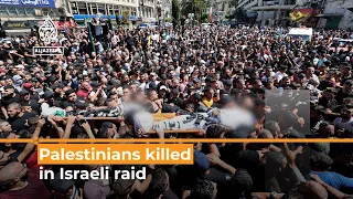 Funerals for Palestinians killed during Israeli raid in Nablus | Al Jazeera Newsfeed