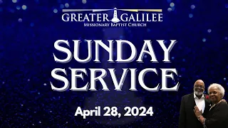 Greater Galilee Missionary Baptist Church--Pastor J.J. Richardson, Sr.  4/28/2024