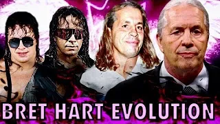 THE EVOLUTION OF BRET "THE HITMAN" HART TO 1984-2021