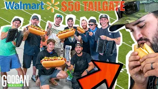 $50 WALMART Tailgate COOKING CHALLENGE! ( 3v3 )