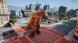 GTA 5 - Godzilla Nuclear Explosion 4k