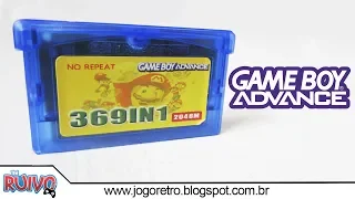 Cartucho com 369 GAMES in 1 para Gameboy Advance (GBA) Vale a Pena?