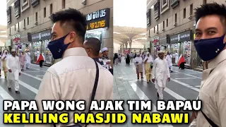 KELILING MASJID NABAWI..TIM BAPAU UCAP SYUKUR DI KASIH KESEMPATAN UMROH