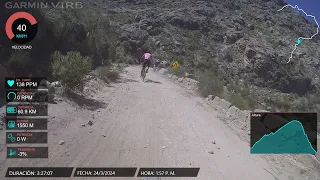 Vuelta Altas Cumbres 2024 Inicio y ultimos 30km Metricas 82km MAster C1