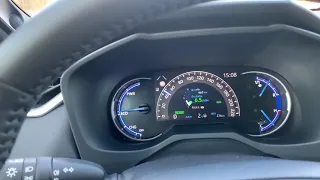 2019 Toyota RAV4 Hybrid acceleration 0-100 km/h