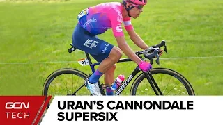 Rigoberto Uran's Cannondale SuperSix Evo Hi-MOD | EF-Education First Tour de France Pro Bike