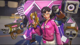 NEW Gentle Tokki Fuchsia D.va Skin Showcase | Overwatch 2