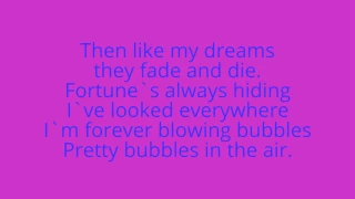 West ham Chant, With lyrics{I`m forever Blowing bubbles