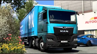 ETS2 new man tgx 26.430 promods 2.65 uk trucking