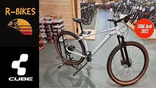 CUBE Acid frostwhite'n'black 2022 Hardtail Budget Bike  WALK-AROUND