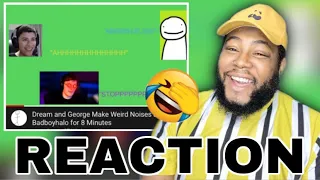 Watching Dream and George Make Weird Noises at Badboyhalo for 8 Minutes | JOEY SINGS REACTS