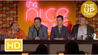 The Nice Guys press conference with Russell Crowe, Matt Bomer, Shane Black and Joel Silver