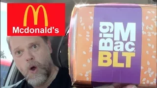 New McDonald's Big Mac BLT Burger Review - Greg's Kitchen