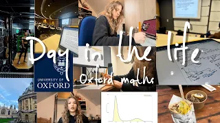Day in the Life of a Mathematics Student at the University of Oxford (studying, going out, workouts)