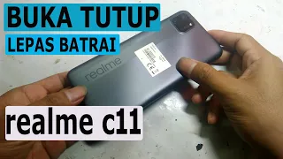 Easy way to open the case and remove the battery / Replace the realme c11 rmX2185