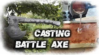 Aluminum Battle Axe Casting