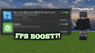 Da best FPS Boost in MCPE?!...