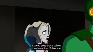 Catwoman making fun of ivy Harley Quinn 2^3