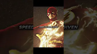 Barry faces Godspeed with limited speed ⚡️ #shorts #flash