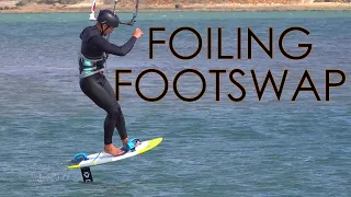 Kite Foil Footswap (foiling stance switch)