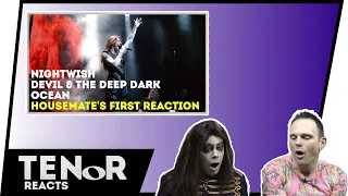 TENOR REACTS TO NIGHTWISH - DEVIL & THE DEEP DARK OCEAN || Nat Elliott-Ross