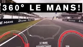 INCREDIBLE 360 DEGREE VIDEO! GT-R Drives First EVER 360 VR lap of #LeMans #GTR #NISMO