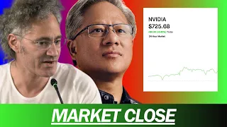 PALANTIR HOLDING $25, NVDA CONTINUES TO GO TO THE MOON, I SOLD A STOCK | MARKET CLOSE