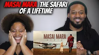 🇰🇪 American Couple Reacts "Masai Mara | The Safari of a LIFETIME!" | The Demouchet REACT KENYA