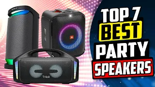 Best Party Speakers | Top 7 Reviews [2023 Buying Guide]