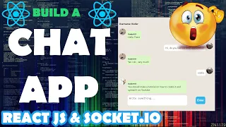 Build a SIMPLE CHAT APP using REACT JS and Socket.IO