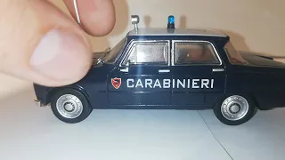 Alfa Romeo Giulia 1600(1972)|Carabinieri|1/43|обзор масштабной модели|