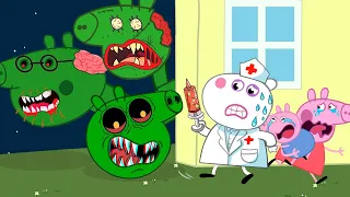 Zombie Apocalypse, Zombies Appear At The City🧟‍♀️ | Peppa Pig Funny Animation