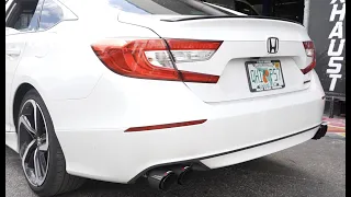 2021 Honda accord sport ***STRAIGHT PIPED****  ACCORD SPORT EXHAUST SOUND