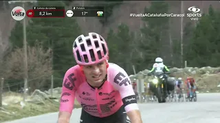 Etapa 2 Vuelta a Cataluña 2023 Subida Vallter 2000