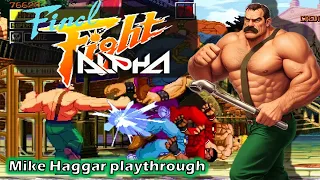 Final Fight Alpha - Haggar gameplay [OpenBOR]