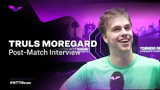 Truls Moregard Post-match Interview | #WTTChampions Macao 2022