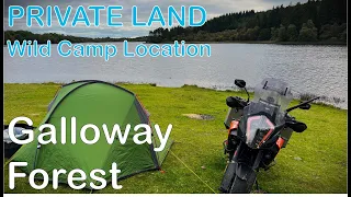 Solo Motorcycle camping scotland part 2