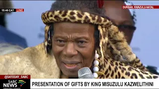 AmaZulu King Coronation I Presentation of gifts to the king
