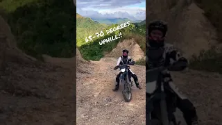 WR155r Project Fi Enduro - Uphill at 65-70 Degrees - Jec Episodes