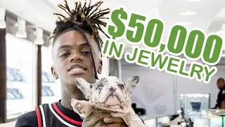 JayDaYoungan Brings His $10,000 Puppies Jewelry Shopping